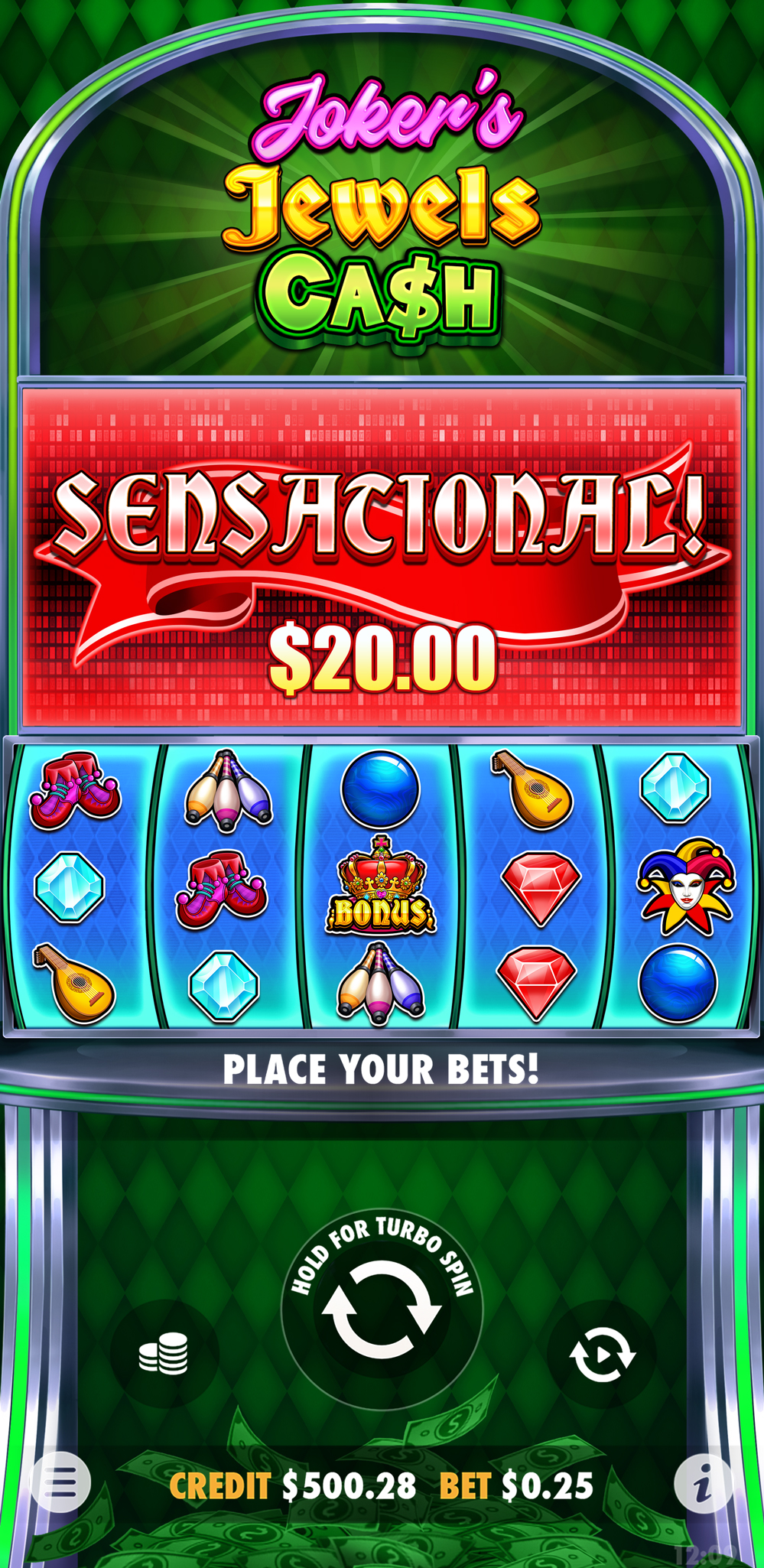 Joker's Jewels Cash - screenshot with slot description 7